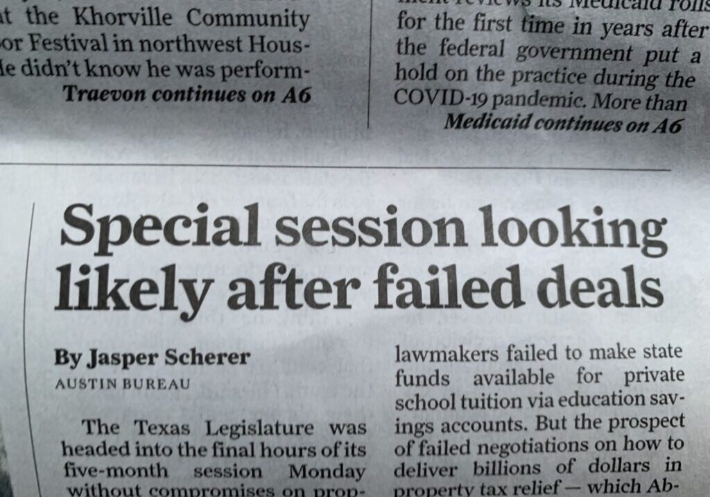 Special Sessions